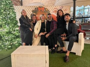 Italian Concept è dare stile al capello. I soci da sx Scuzzarello Cristina Bocchio Claudio Gioiello Martina Gioiello Giovanni Lombardi Jessica loffredo Simone