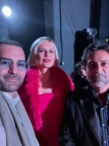 Antonio Sepe agente di vari personaggi televisivi e produttore Antonella Elia e Pietro delle piane